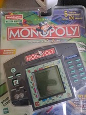 Waddington 1997 Electronic Monopoly Handheld Vintage Board Game