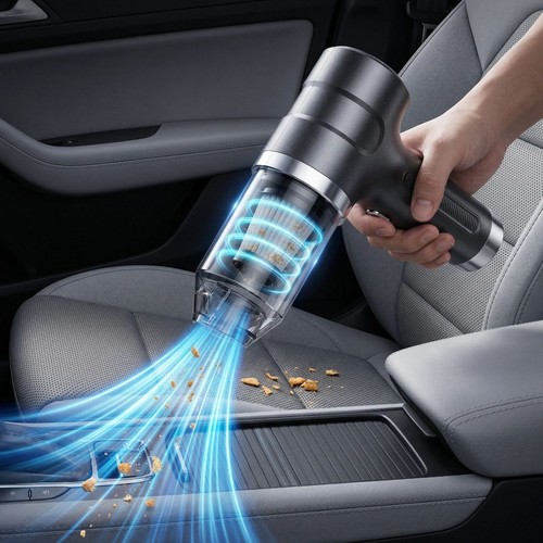 Portable car vacuum cleaner - car,