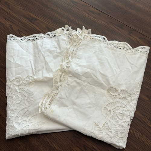 Vintage ivory white - vintage, lace