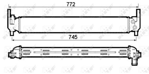 Nrf radiator for volkswagen - nrf,