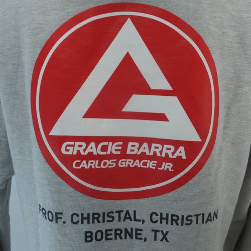 Gracie barra jiu jitsu hoodie - barra,
