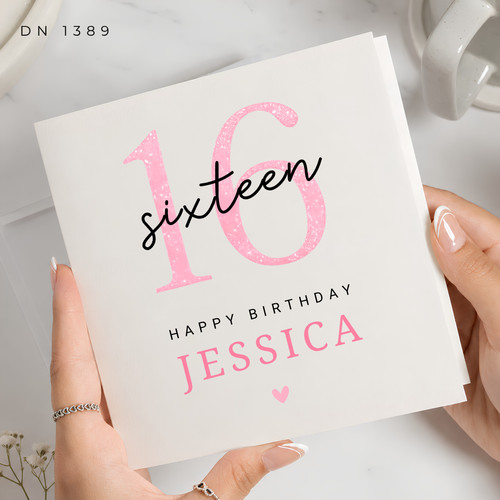 Personalised 16th birthday - personalised,