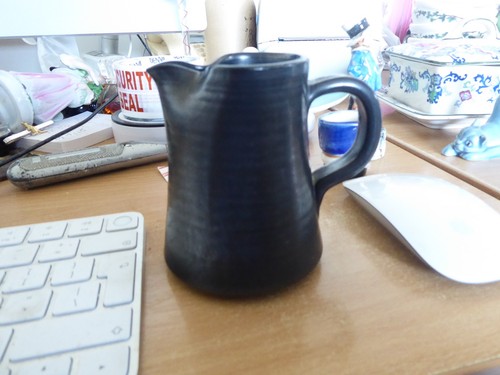 Prinknash charcoal grey - , jug
