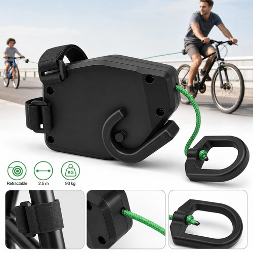 Kids bike tow rope 5m - tow, 2.5m