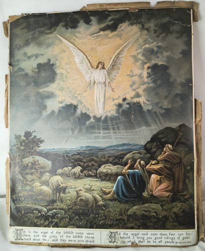 Antique christian poster - christian,