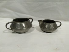 VINTAGE ANTIQUE PEWTER ARTS