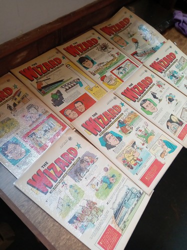 The wizard comic 1970 - x8,