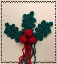 NEW HANDMADE CROCHET 10 HOLLY