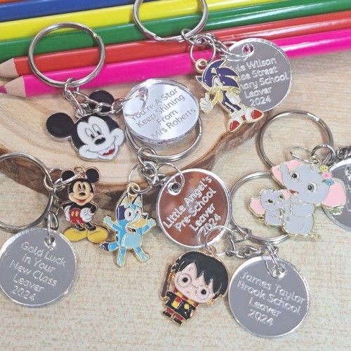 Personalised disney keyrings - disney,