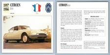 Citroen - ID19 - 1957-66 Popular - Classic Cars Collectors Club Card