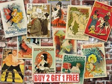 Metal A4 Signs Vintage High