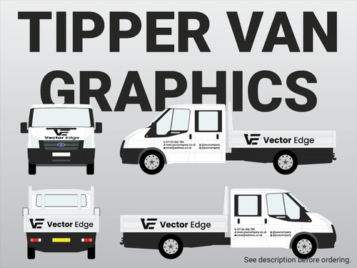 Tipper van vinyl decals - vinyl,