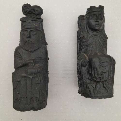 Vintage chess pieces king and - chess,