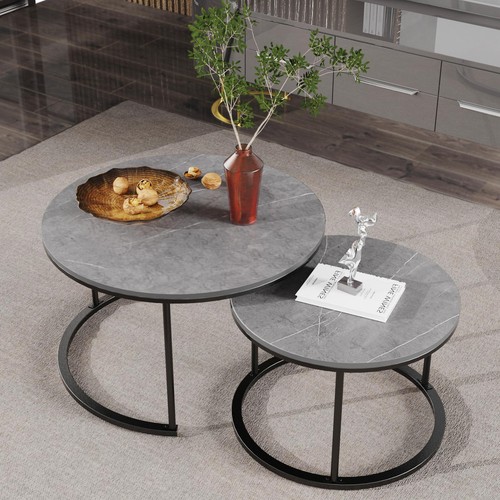 Set real marble round - 2,