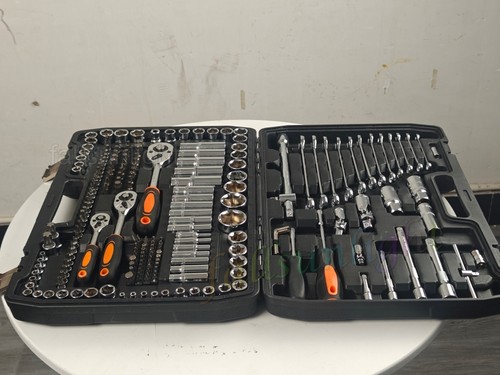 216 pcs socket set 3 - set, 1/4