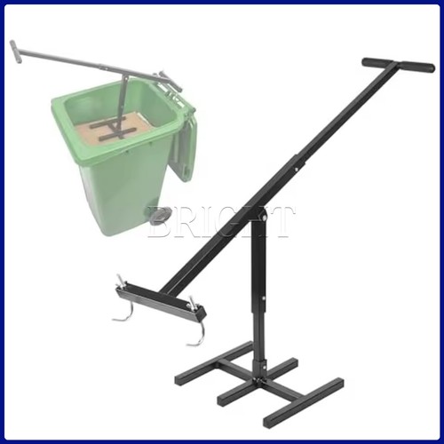 Wheelie bin compactor - wheelie, manual