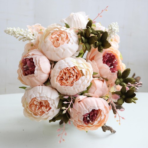 Heads silk peony - heads,