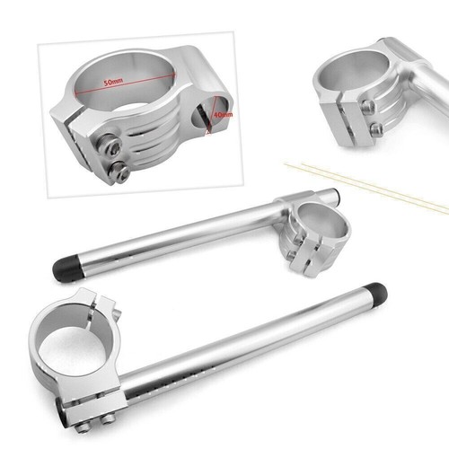 Motorcycle pair cnc 50mm - 50mm, clip