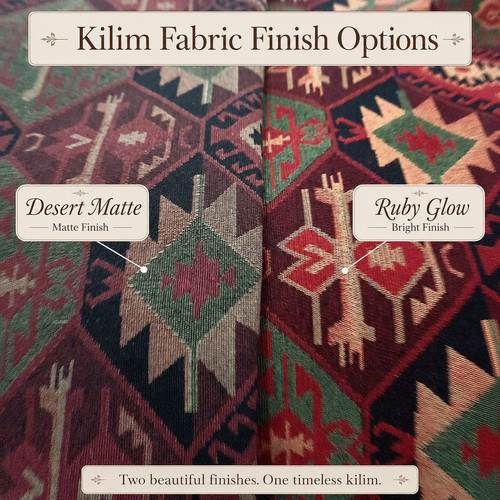 Ethnic woven kilim pattern - woven,