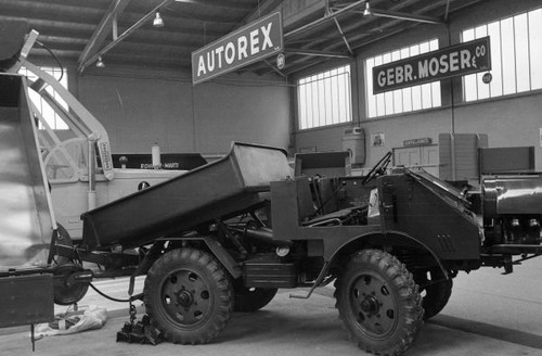 Unimog light tipper lorry 1953