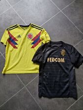 Kids' Adidas Columbia Size L And Kappa AS Monaco Football Tops
