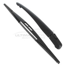 Rear Windscreen Wiper Arm & Blade Set 40 cm 16" Inch Vauxhall Meriva 2000-2017