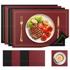 Placemats PU Leather Place