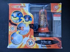 Doctor Who Go Glow Dalek Night Light Torch Projector Slides 3 in 1 Lamp