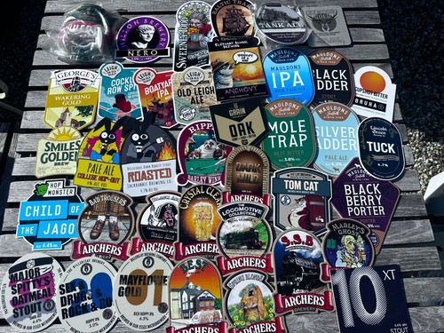 Beer pump clip badges - x,