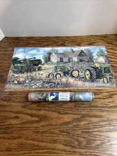 John Deere Tractor Farm Barn