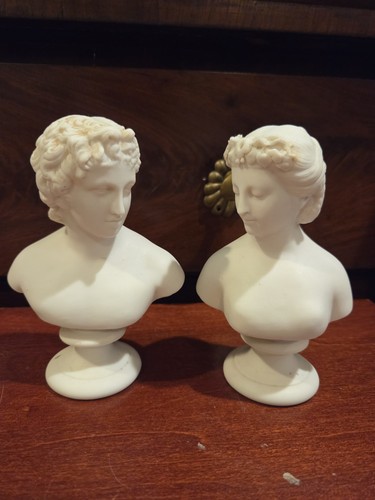 Antique victorian parian - parian, ware