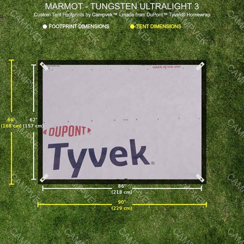 Tyvek footprint for - tyvek,