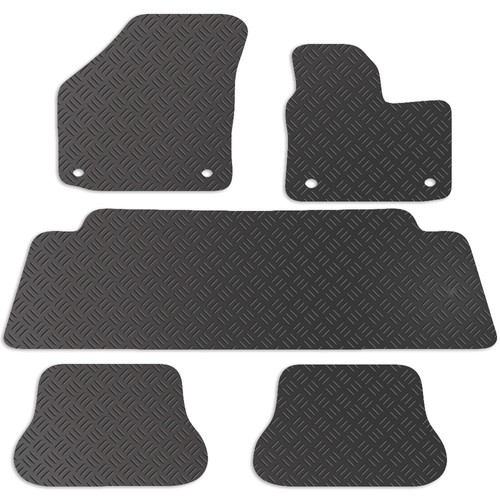 Rubber tailored car floor mats - tailored,