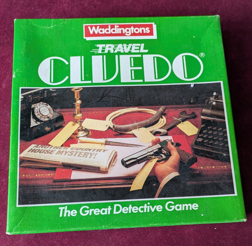 Vintage travel cluedo board - travel,