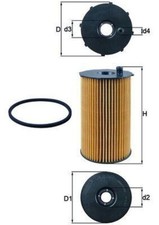 Oil Filter MAHLE Fits LAND