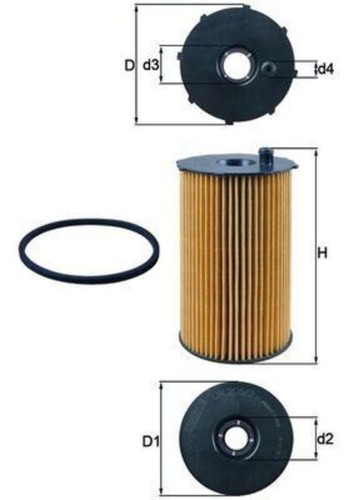 Oil filter mahle - oil,