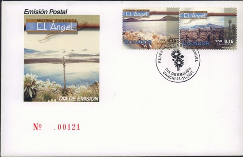 Ecuador 2001 fdc cover - ecuador,