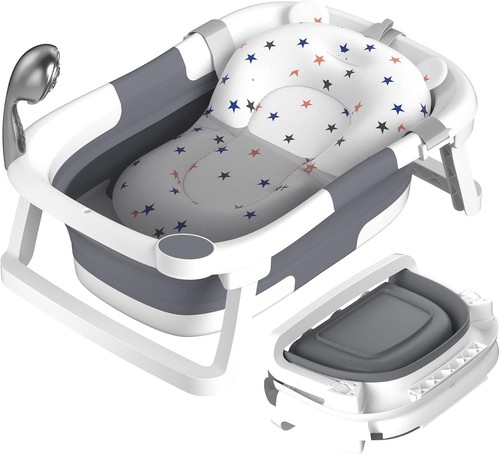 Foldable baby bath tub - foldable, for