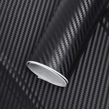 3D Matte Black Carbon Fibre