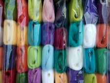 Assorted colours* Pure Merino Wool Tops Needle Felting bundle 12 colours, 60 g