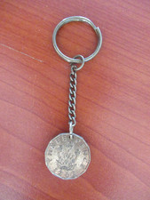 THREEPENNY BIT KEY RING - 1940