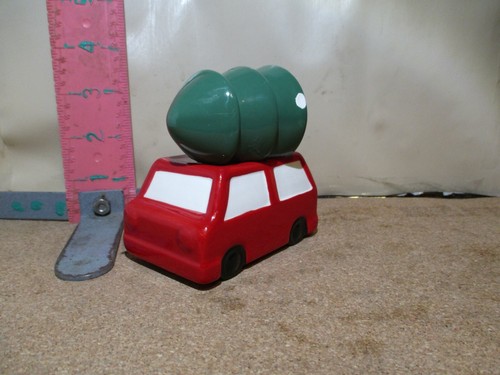 Mini van with christmas - christmas, tree