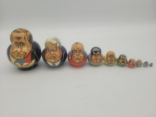 Russian leader nesting dolls - leader,