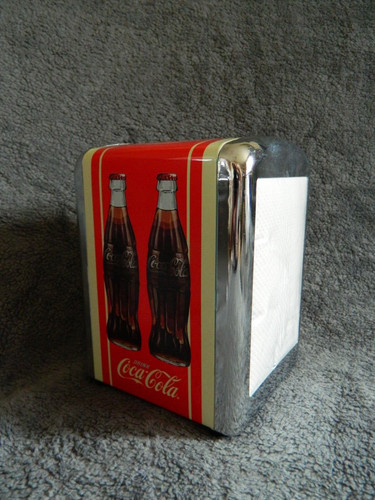 Coca cola tin - cola, table