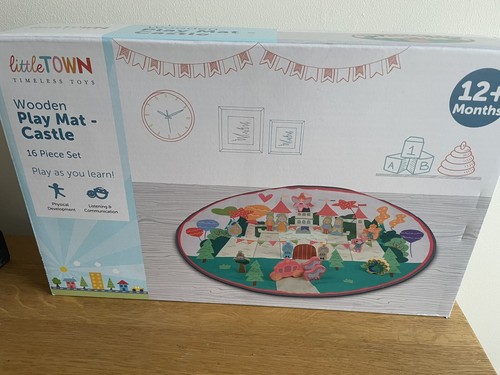 Little town castle play mat - play,