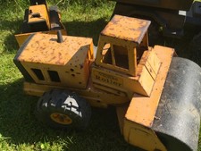 Vintage Tonka Mighty Steam Road Roller 1970s