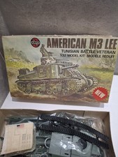 Vintage Airfix 1/32 M3 Lee Tank Complete in Box Good Condition 