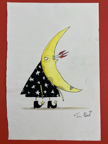 Tim burton drawing - (handmade),