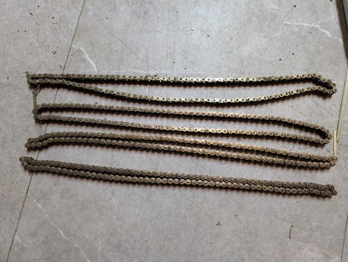 Spare rotax kart chains - 4,