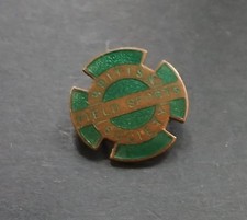 Vintage British Field Sports Society Hunting Shooting Enamel Pin Badge